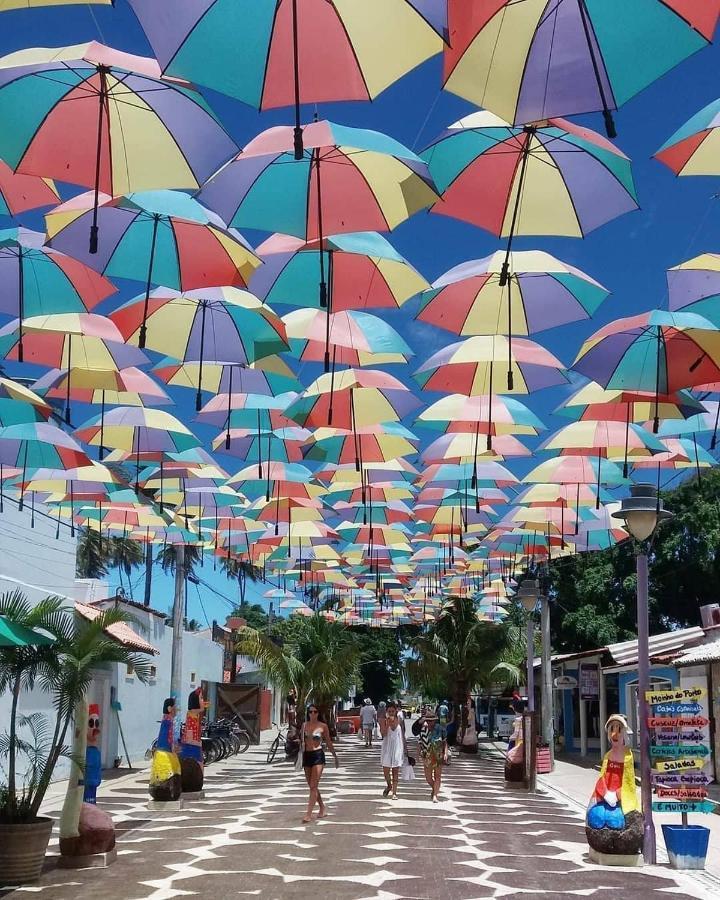 Casa De Condominio Para 6 Pessoas, Tudo A Pe, Perto Do Centro E Piscinas Naturais Pôrto das Galinhas Exterior foto